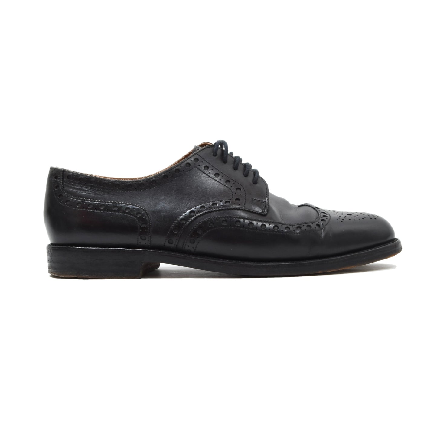 Ludwig Reiter Brogue Shoes Size 9 - Black