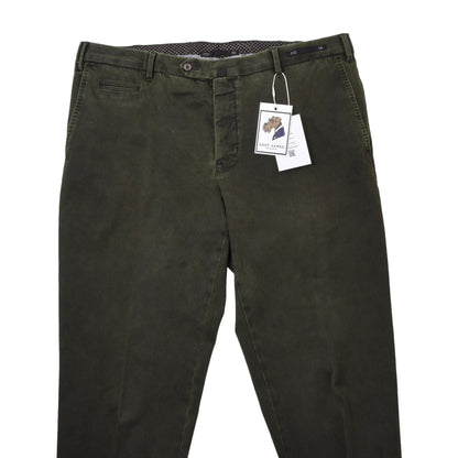 PT01 Cotton Pants Size 56 Slim Fit ca. 48.5cm - Green