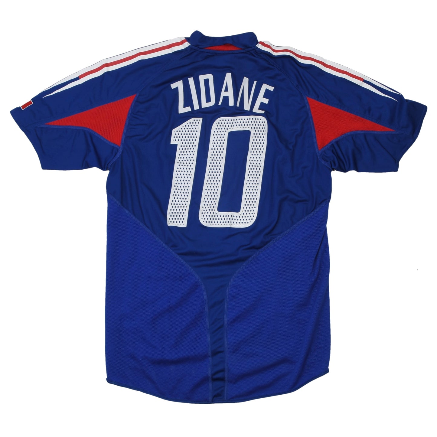 Adidas France 2004-2006 Home Jersey #10 Zidane Size M - Blue