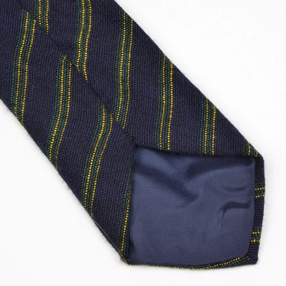 Pfau 100% Wool Vintage Tie - Navy Stripes