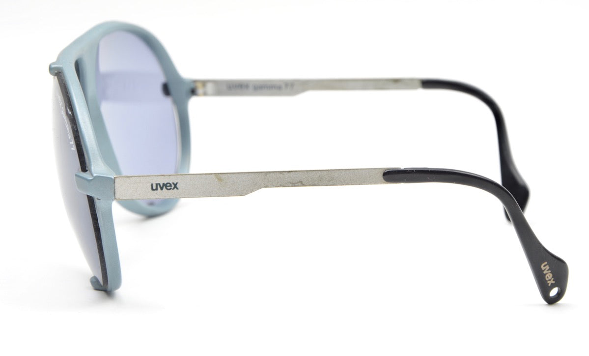 Vintage UVEX Gamma 77 Sonnenbrille - Stahlblau
