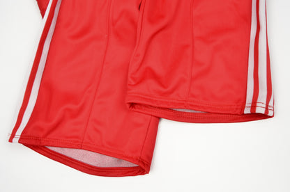 Vintage 70er Jahre Adidas Jogging/Aufwärmanzug - rot