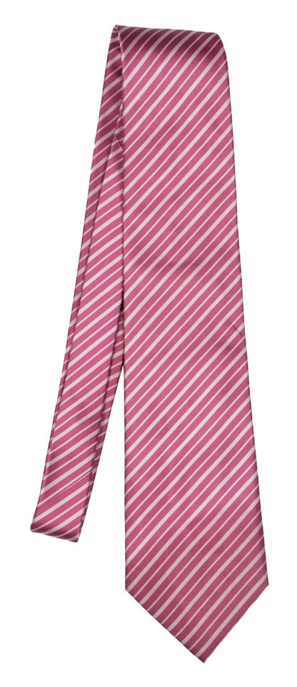 Brioni Gestreifte Krawatte - Rosa