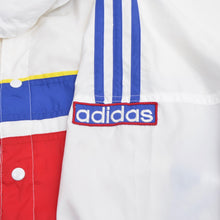 Laden Sie das Bild in den Galerie-Viewer, Vintage 90er Jahre Adidas Jogging/Aufwärmanzug Größe D10/XL - rot, weiß, blau