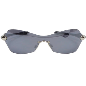 Oakley Dartboard Randlose Sonnenbrille - Poliertes Schwarz