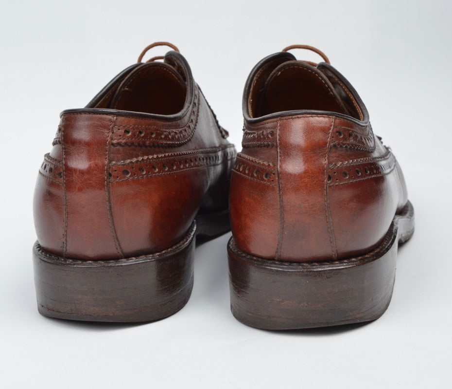 Bruno Magli Brogue Shoes Size UK 8 - Brown
