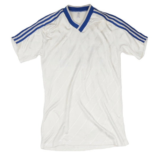 Vintage 80er Jahre Adidas ATV Sport Olympia Trikot Größe D5-6 - weiß