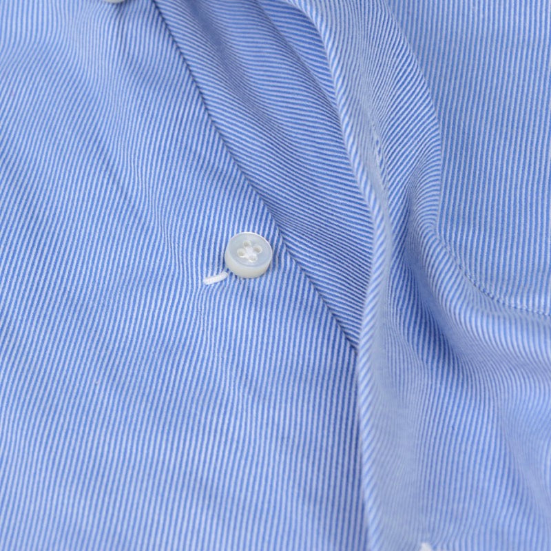Luigi Borrelli Dress Shirt Size 41 - Blue