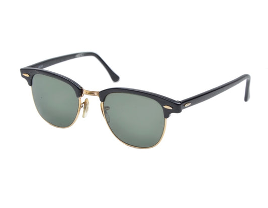 Ray-Ban x Bausch & Lomb Clubmaster Sunglasses - Black