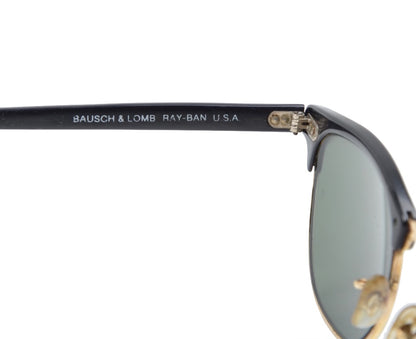 Ray-Ban x Bausch &amp; Lomb Clubmaster Sonnenbrille – Schwarz