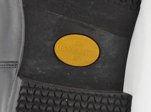Ludwig Reiter Maronibrater Stiefel Größe 3 1/2 - Schwarz &amp; Grau