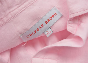 Orlebar Brown Linen Popover Größe XL - Rosa