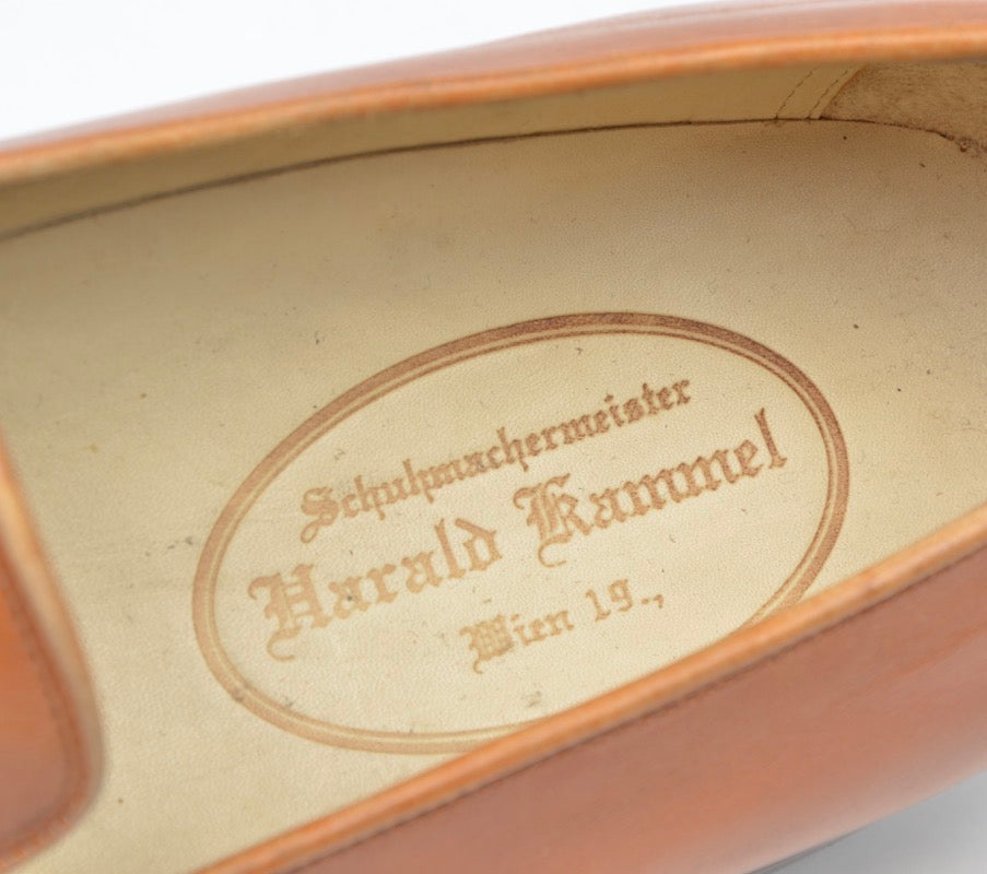 Handgefertigte Loafer von Harald Kammel - Hellbraun