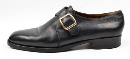 Barker Single Monk Schuhe Größe 8F - Schwarz