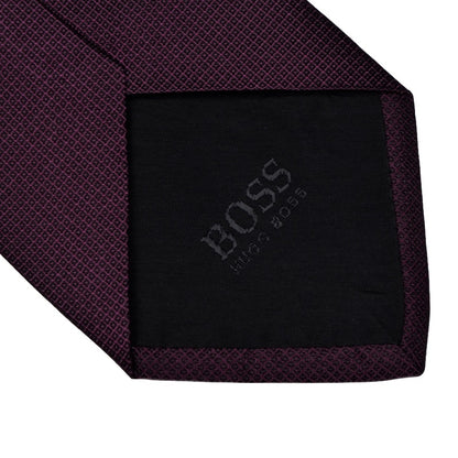 Hugo Boss Silk Tie - Merlot
