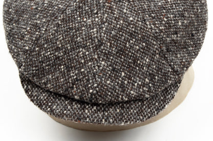 Stetson Hatteras Donegal Tweed Flatcap Hut Größe 55/S - Braun