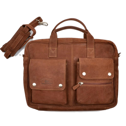 GreenLand Nature Buffalo Softsided Briefcase/Laptop Bag
