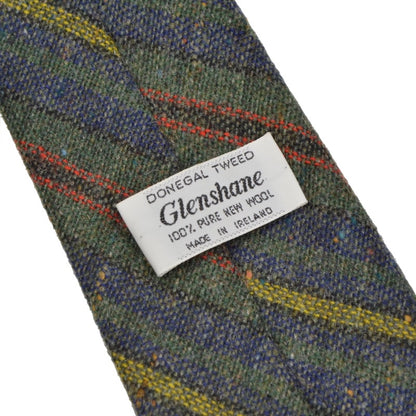 Glenshane Donegal Tweed Wollkrawatte - Gestreift