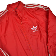 Laden Sie das Bild in den Galerie-Viewer, Vintage 80er Jahre Adidas Jogging/Aufwärmanzug Größe 56 - rot