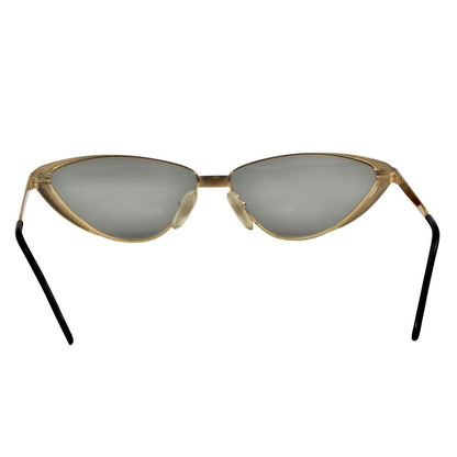 Vintage Gianfranco Ferré Cat Eye Sunglasses - Gold