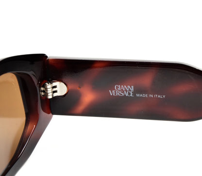 Vintage Gianni Versace Mod 414 Col 900 Sunglasses - Tortoiseshell