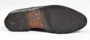 Alt Wien x Crockett &amp; Jones Plain Toe Derby Schuhe Größe 9.5E - Schwarz