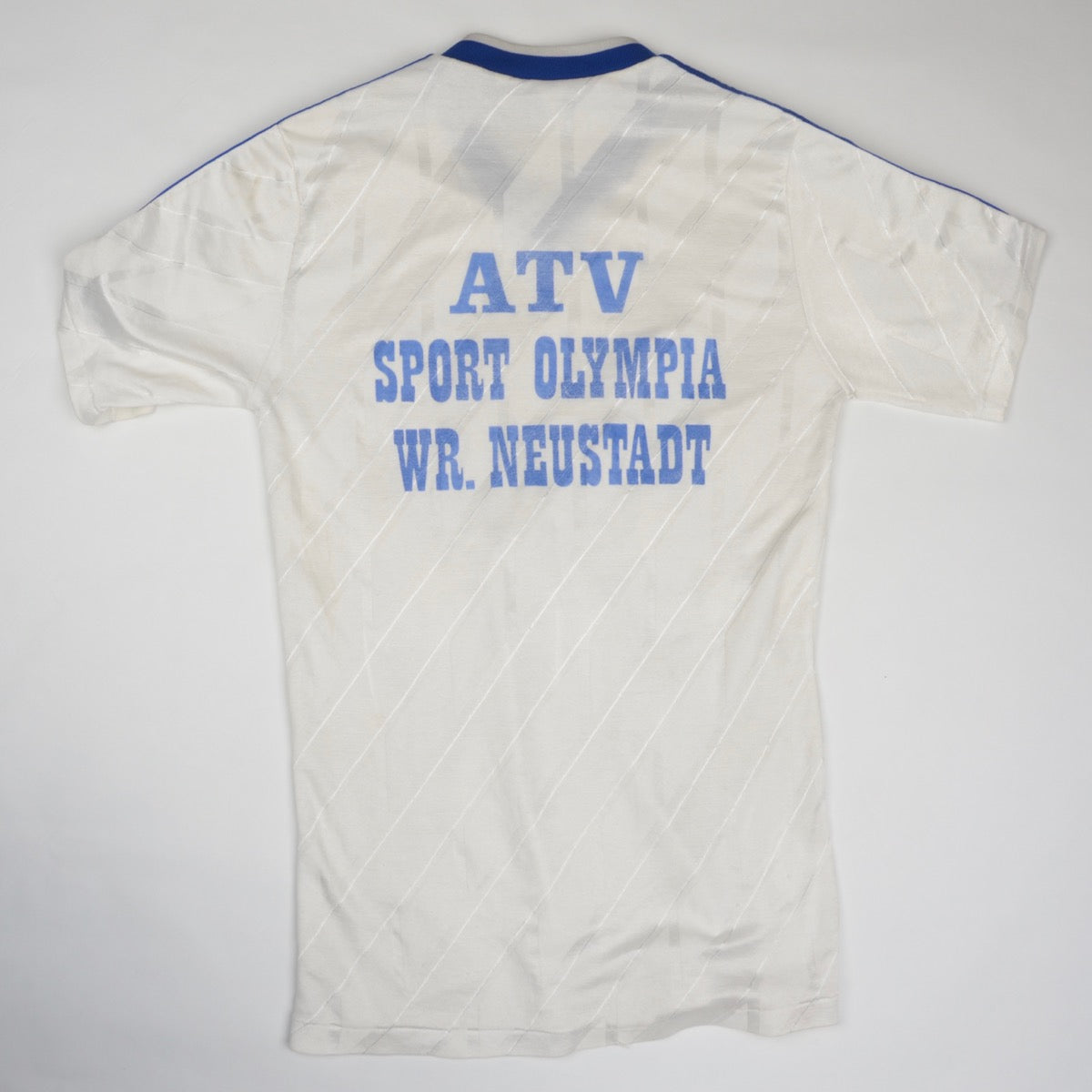 Vintage 80er Jahre Adidas ATV Sport Olympia Trikot Größe D5-6 - weiß