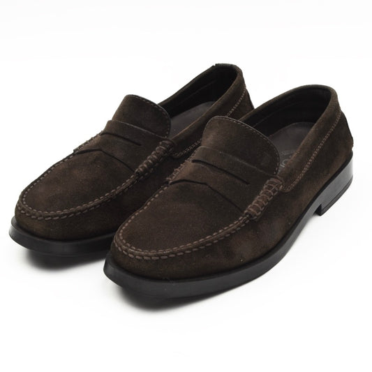 Tod's Loafers aus Wildleder Größe UK 7 - Schokobraun