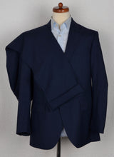 Laden Sie das Bild in den Galerie-Viewer, Luigi Bianchi Mantova Sartoria Anzug Größe 50 - Blau kariert