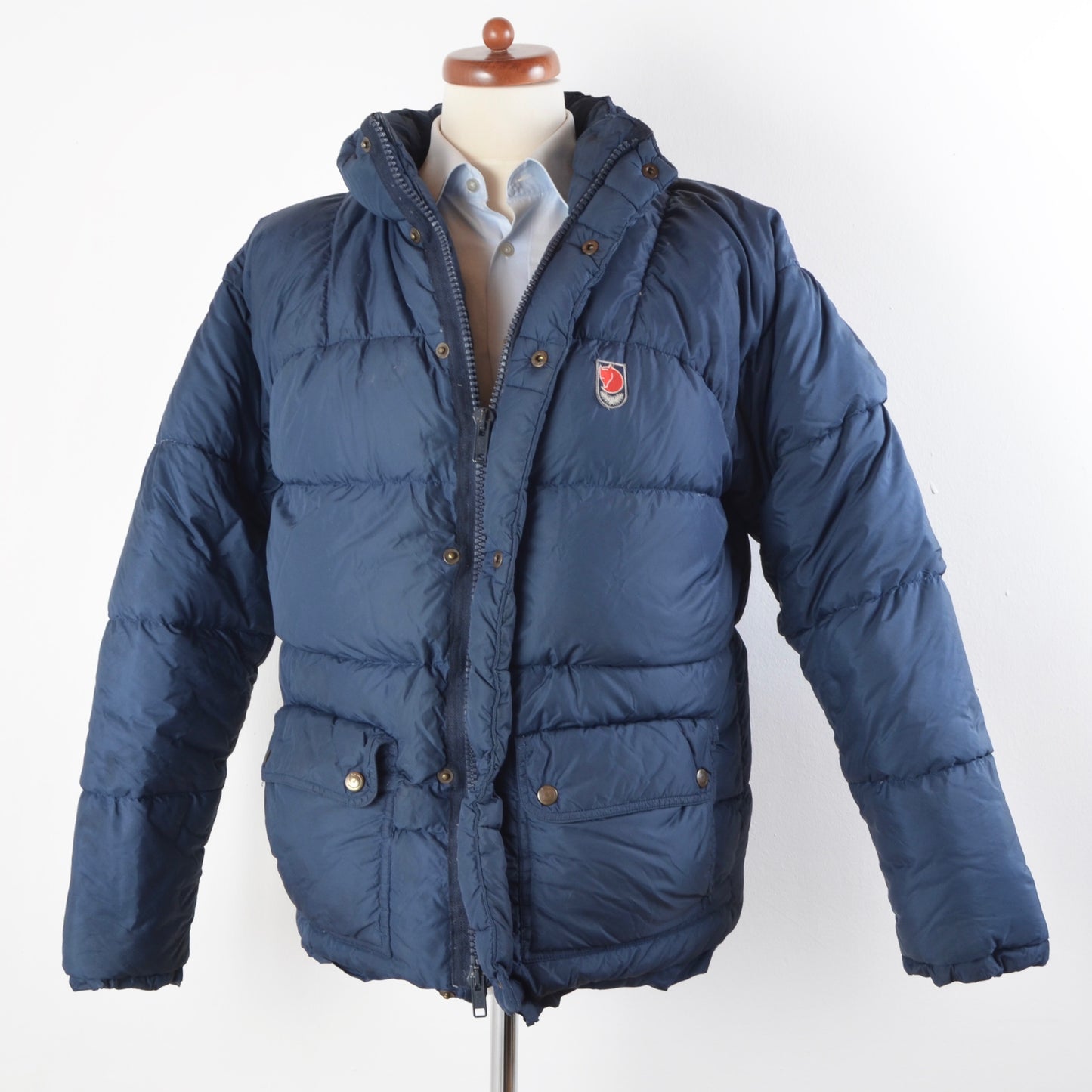 Vintage Fjällräven Daunenjacke Größe S - Navy