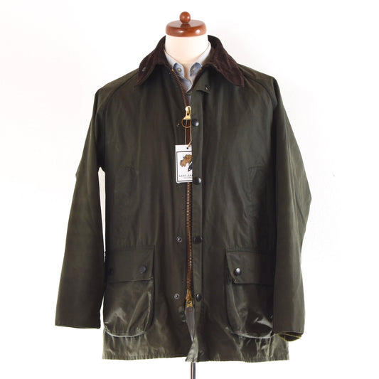 Barbour Bedale Wachsjacke Größe C42/107cm - Salbeigrün