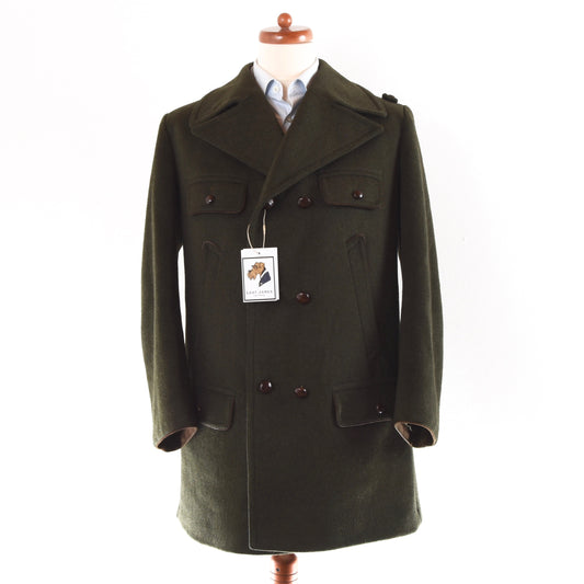 Trachten Und Sportmoden Vintage Hunting Coat Size 50 - Loden Green