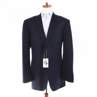 SuitSupply Wool Jacket Size 110 - Navy Blue