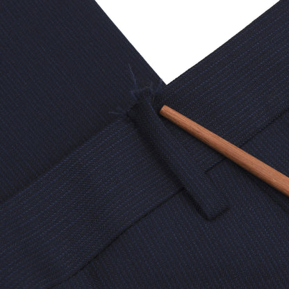 Raffaele Caruso Super 110s Wool Suit Size 50 - Navy Blue