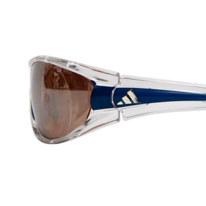 Adidas A127 6079 Evil Eye Sonnenbrille - Transparent/Blau