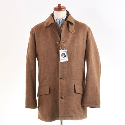 Schneiders Salzburg Tweed Jacket Size 50 - Tan Herringbone