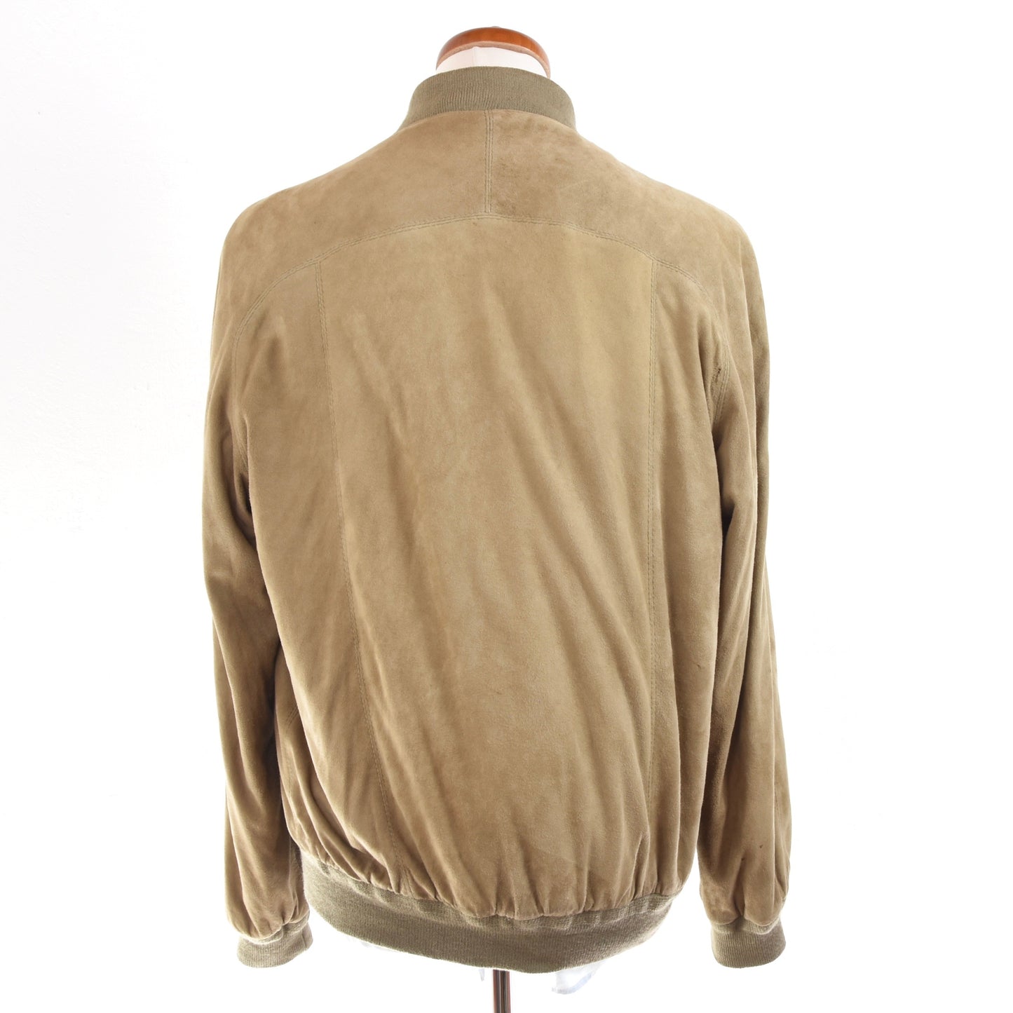 Vintage Burberrys Wildleder Blouson/Jacke Größe 50 - Beige/Sand