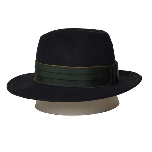 Zapf Size 56 Handmade Traditional Felt Hat Habsburg Collection - Black