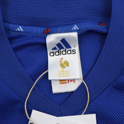 Adidas Frankreich 2002 Adidas Trikot Größe L - Blau