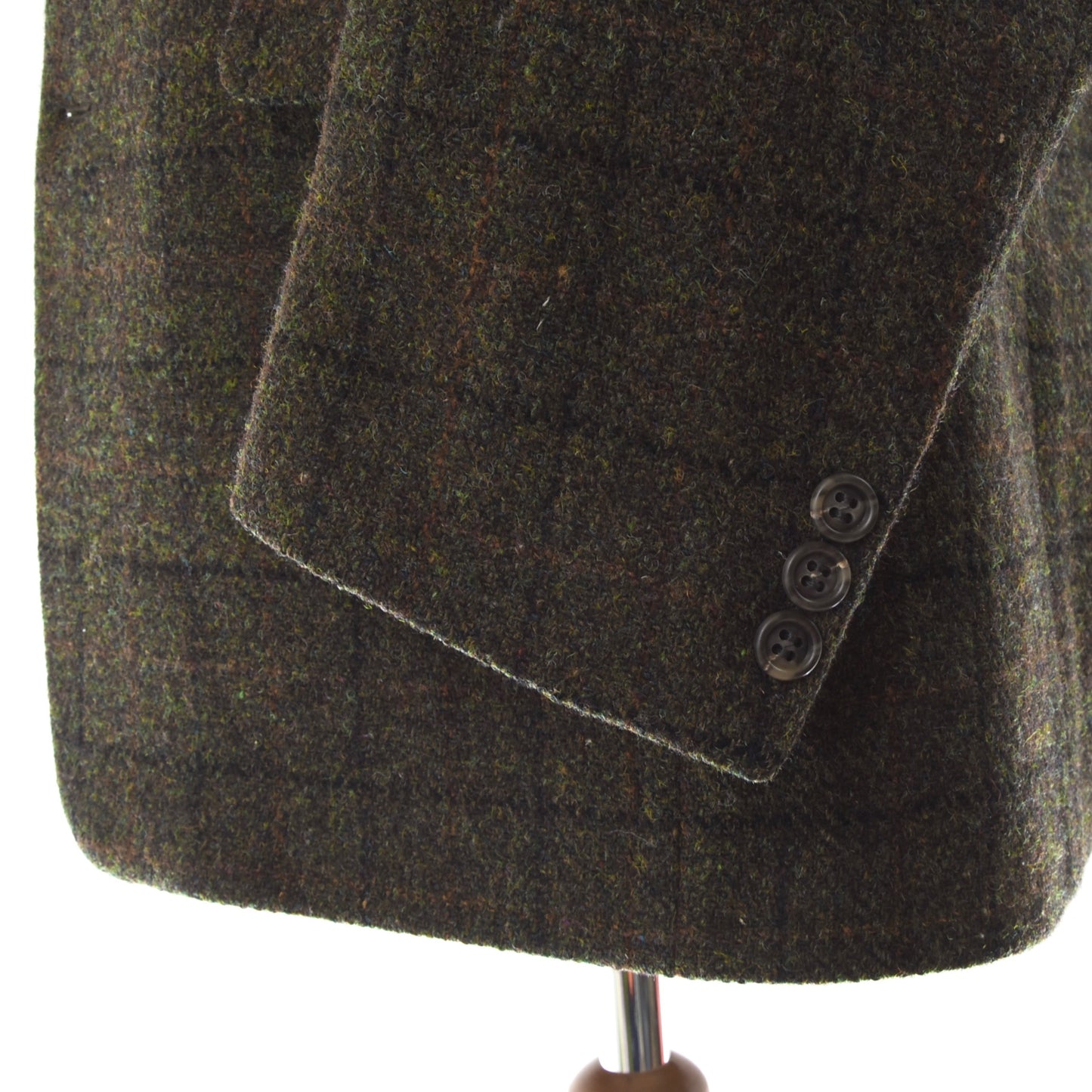 Bierkopf Harris Tweed Wolljacke Größe 54 - Grün