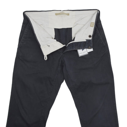Incotex Cotton Pants Slacks Größe 32 - Anthrazit