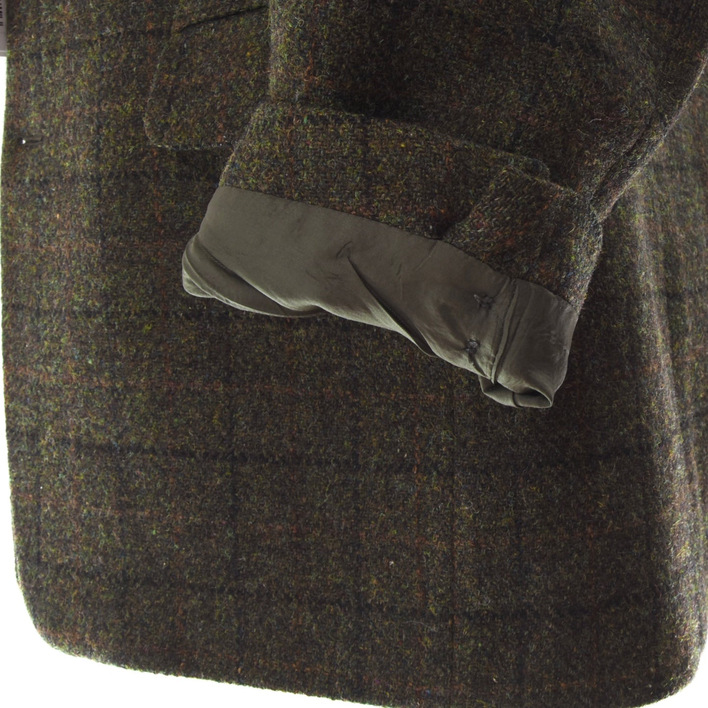 Bierkopf Harris Tweed Wolljacke Größe 54 - Grün