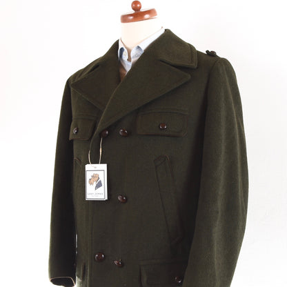 Trachten Und Sportmoden Vintage Hunting Coat Size 50 - Loden Green