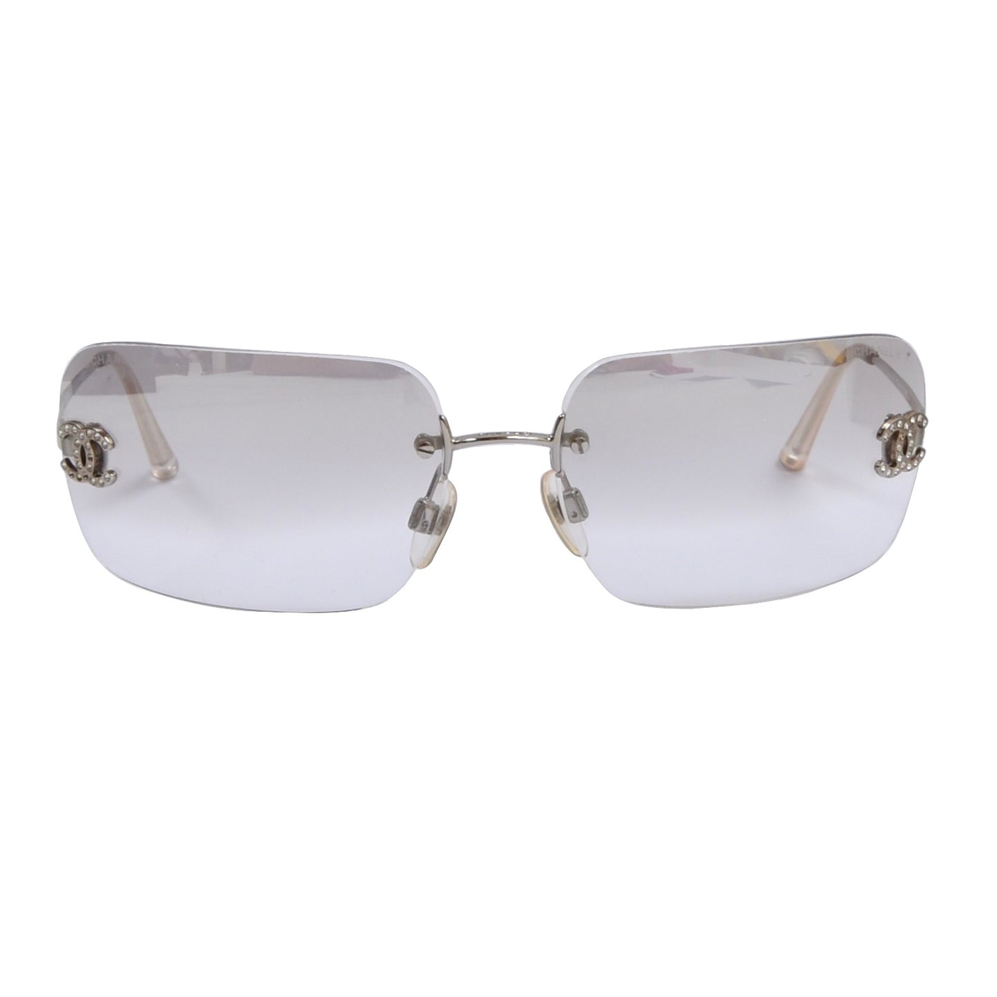 Vintage Chanel Sonnenbrille 4017B - Transparent