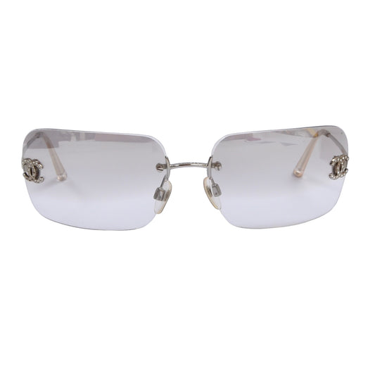 Vintage Chanel Sunglasses 4017B - Transparent