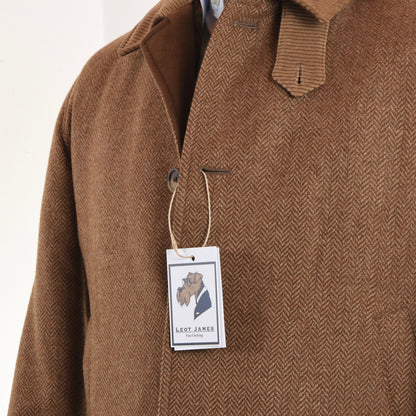 Schneiders Salzburg Tweed Jacket Size 50 - Tan Herringbone