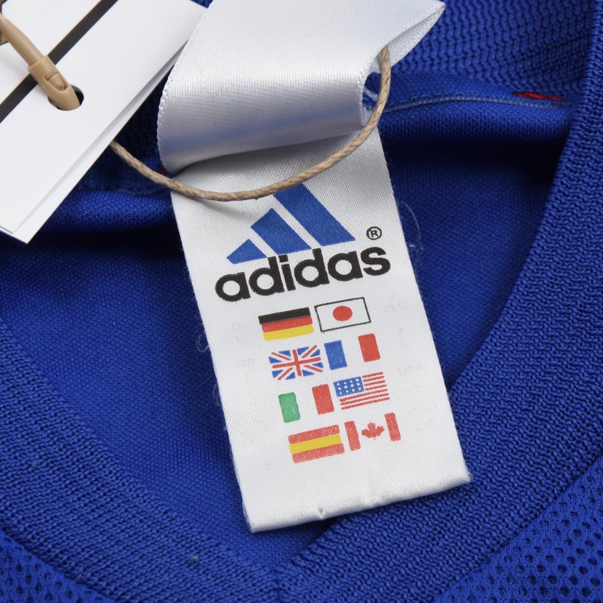 Adidas France 2002 Adidas Jersey Size L - Blue – Leot James
