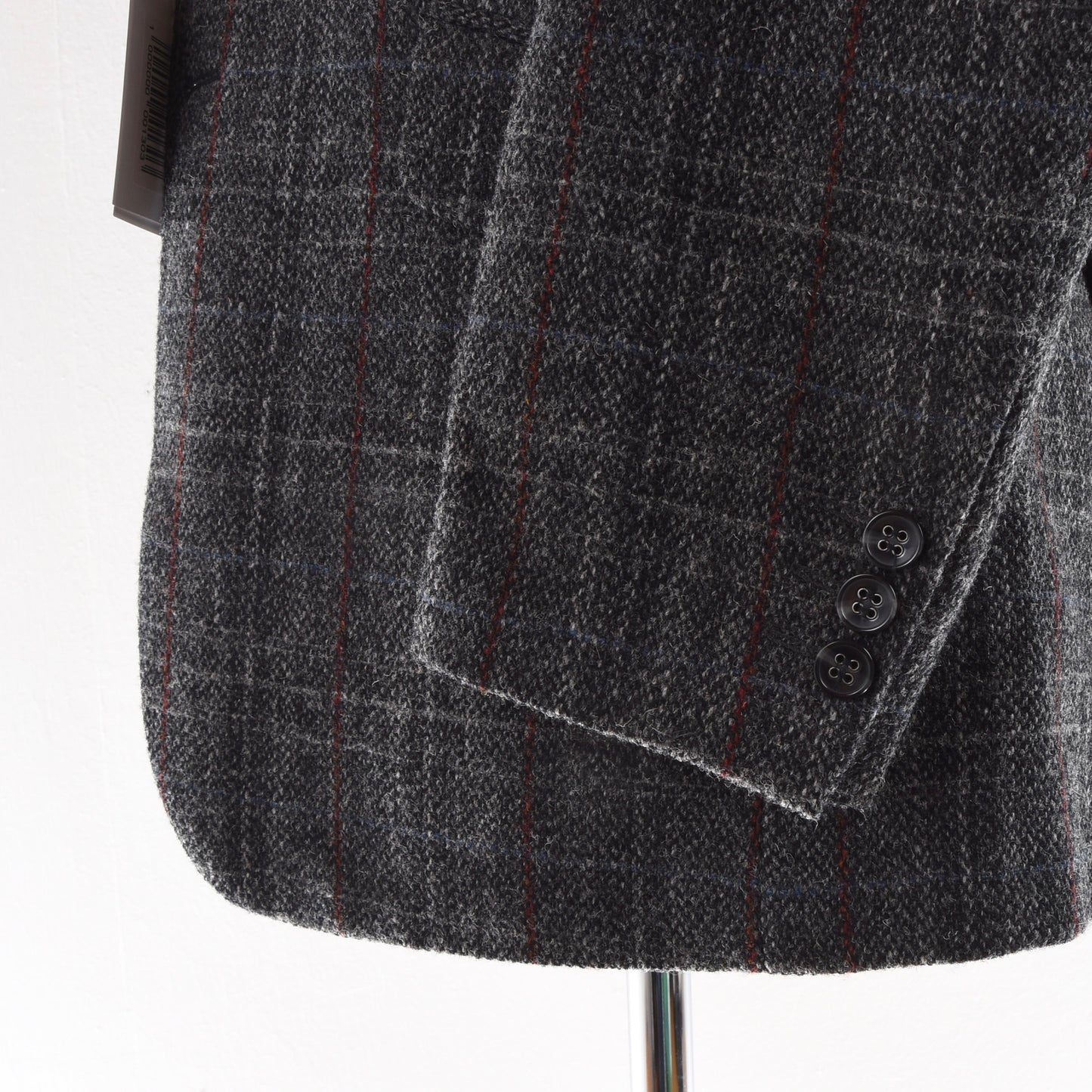 Harris Tweed Jacke Größe EU 48 US/GB 38 - Graue Fensterscheibe