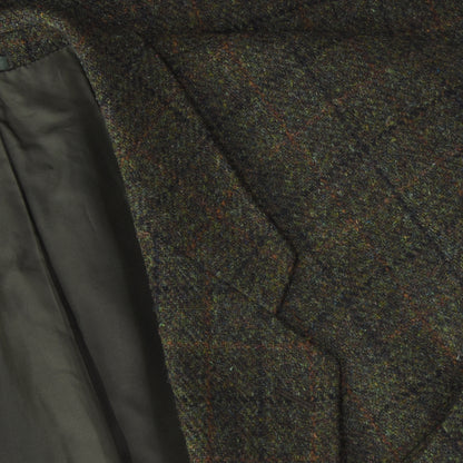 Bierkopf Harris Tweed Wolljacke Größe 54 - Grün