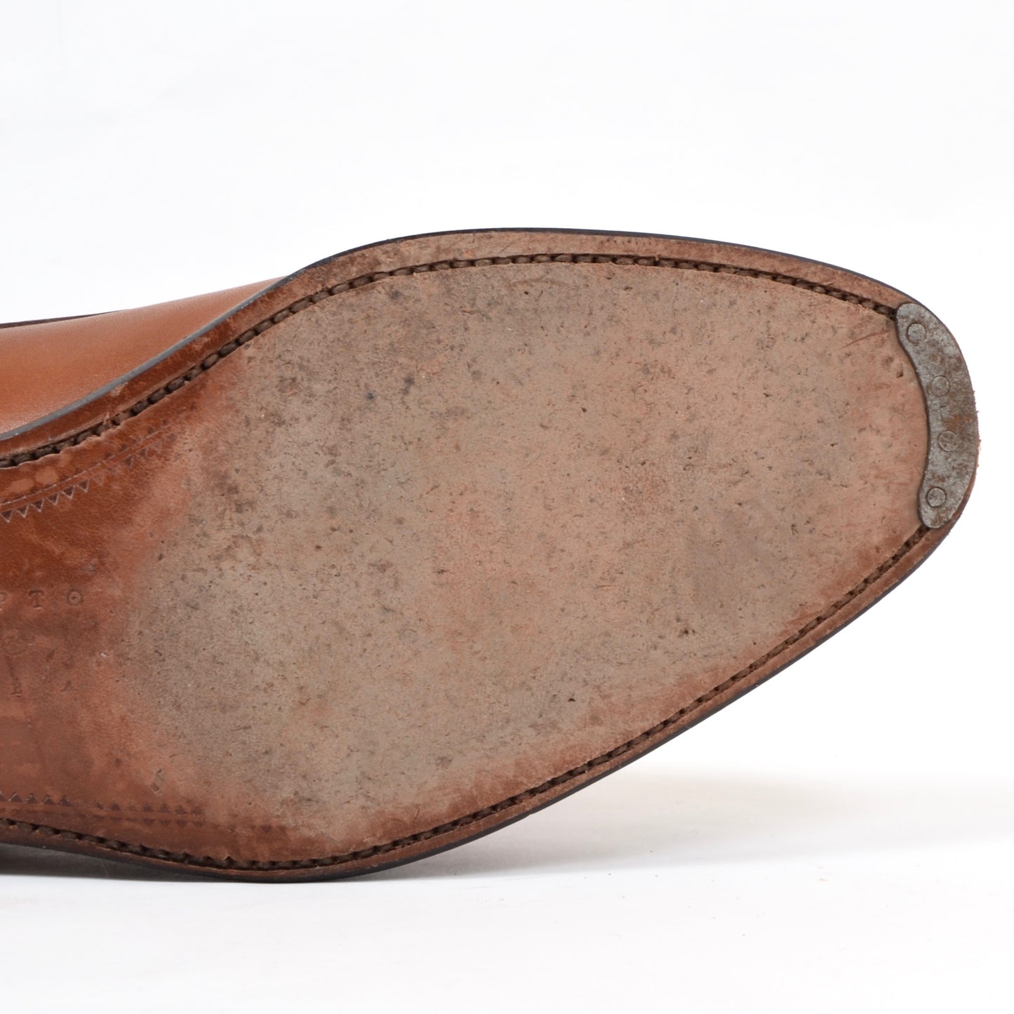 Shipton &amp; Heneage Double Monk Schuhe Größe 8 F - Cognac